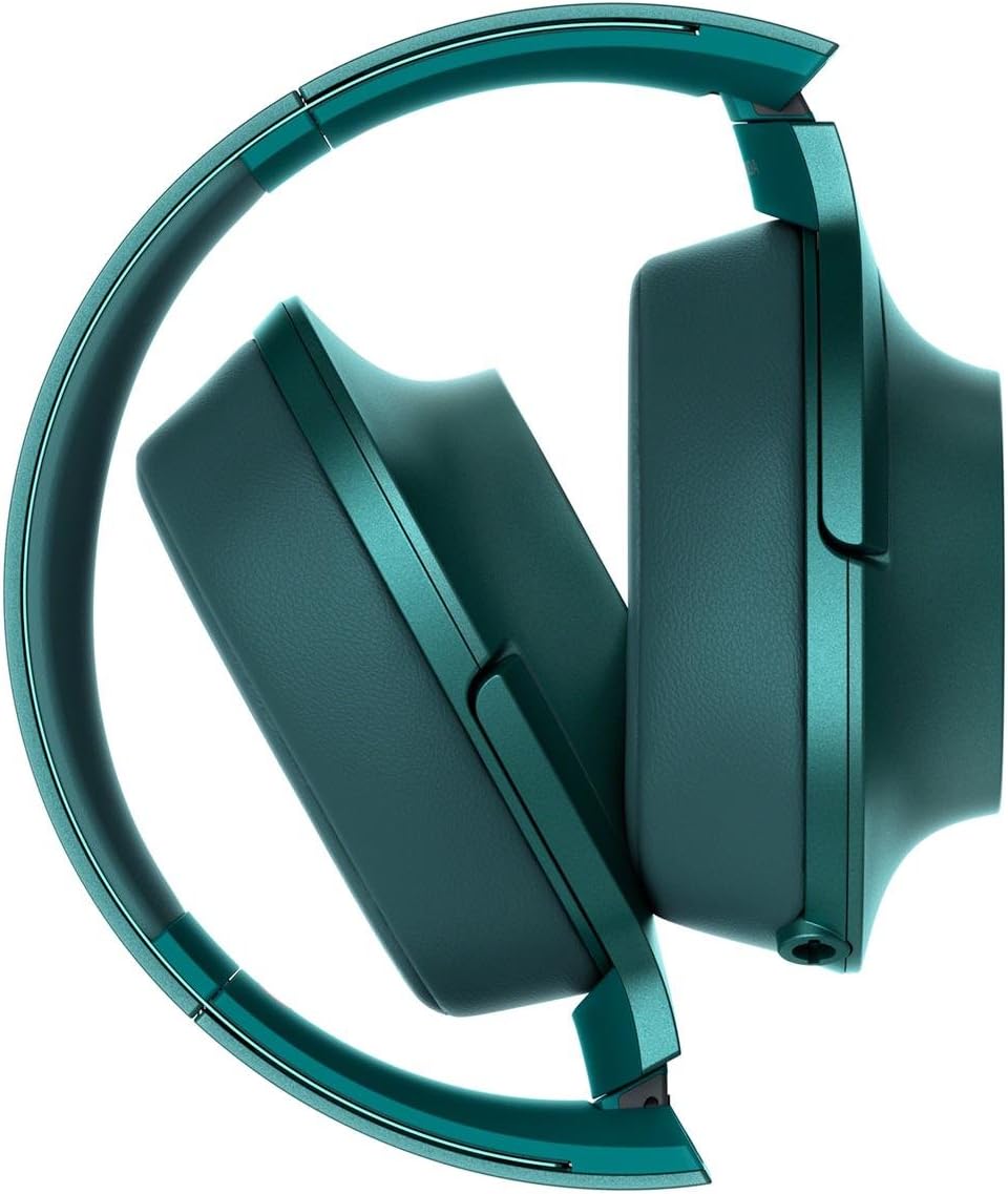 Sony h.ear on Premium Hi-Res Stereo Headphones (wired), Viridian Blue