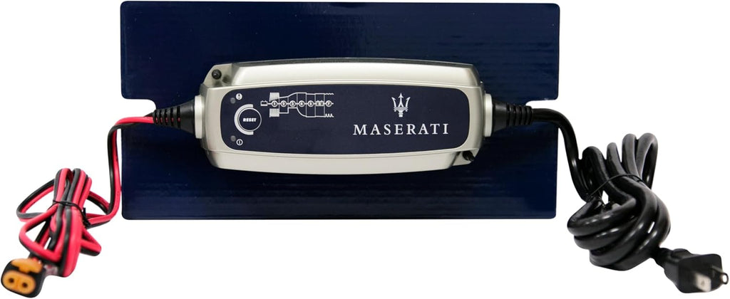 Maserati OEM Battery Tender Charger – Smart Trickle Maintainer for GranTurismo, Ghibli, Levante, Quattroporte, MC20 - Maserati Battery Maintainer -