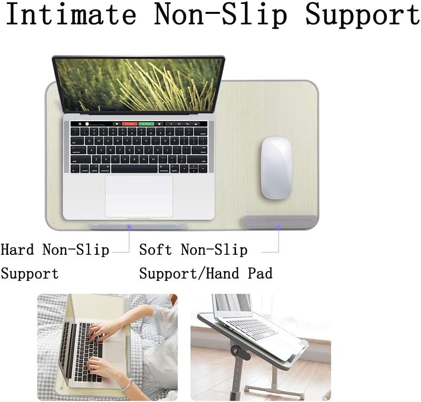 Laptop Table,Portable Laptop Stand,Laptop Stand Adjustable Height,Laptop Stand with Fan,for Bed/Sofa/Desk