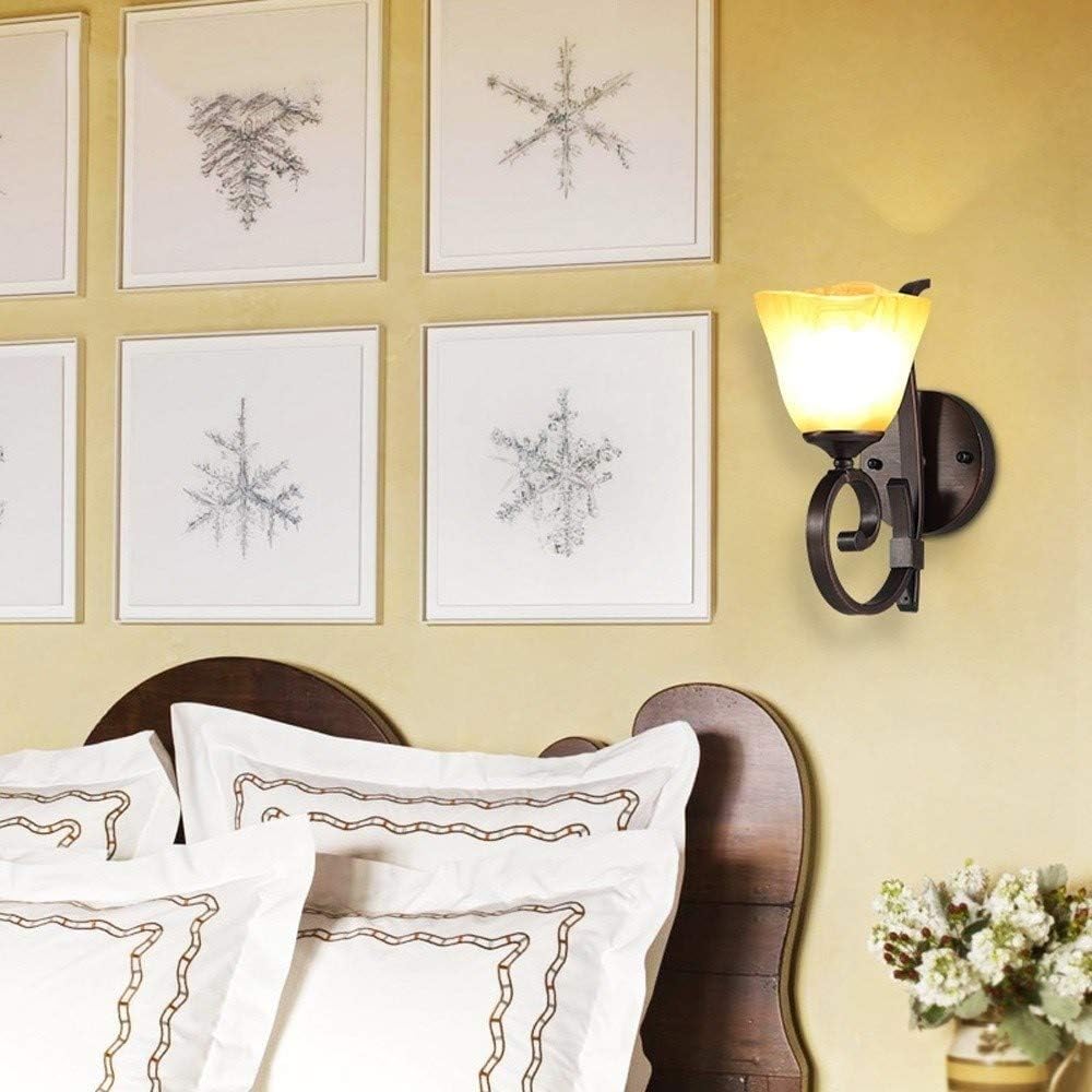 Wall lamp, Creative Gooseneck Black Wall Light Retro Personality Wall Illumination Fixtures Country Wrought Iron Wall Sconce Hotel Aisle Bar Lobby Home Decoration Wall Lant(Single Head)