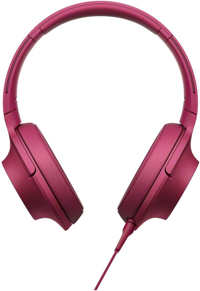 Sony h.ear on Premium Hi-Res Stereo Headphones (wired), Bordeaux Pink
