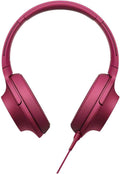 Sony h.ear on Premium Hi-Res Stereo Headphones (wired), Bordeaux Pink