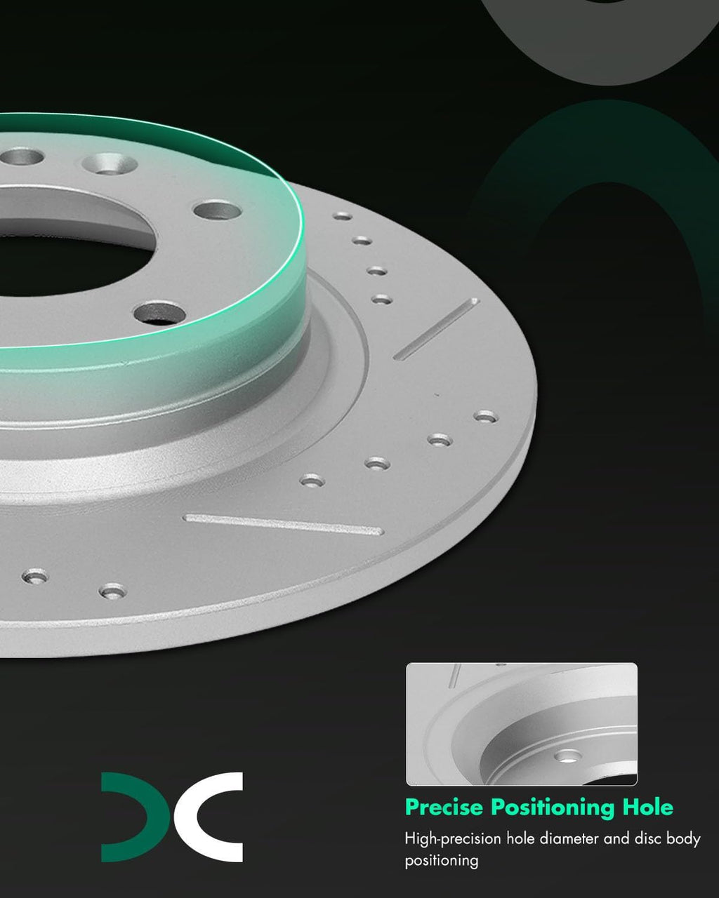 SCITOO Pads and Rotors Kit,Disc Brake Rotors Ceramic Pads fit for 2006-2011 for Ford for Fusion, 2007-2011 for Lincoln MKZ, 2006 for Lincoln Zephyr, 2006-2013 for Mazda 6, 2006-2011 for Mercury Milan