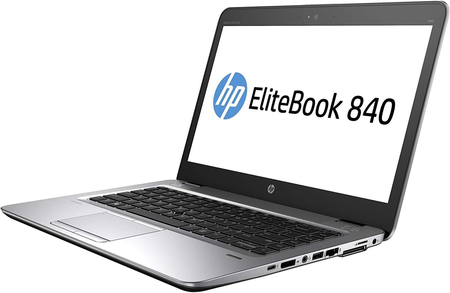 HP 2018 Elitebook 840 G1 14inch HD LED-backlit anti-glare Laptop Computer, Intel Dual-Core i5-4300U up to 2.9GHz, 8GB RAM, 500GB HDD, USB 3.0, Bluetooth, Window 10 Professional (Renewed)