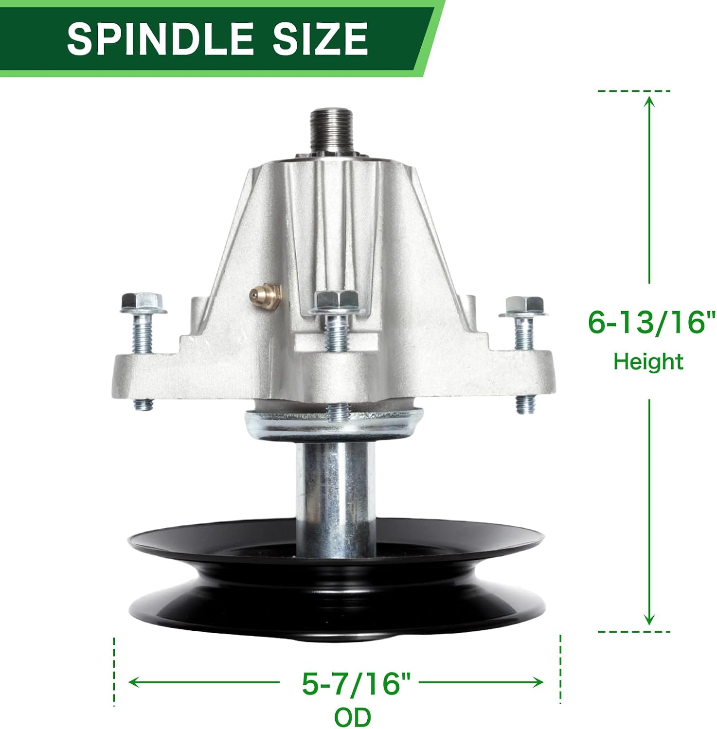 54 inch Lawn Mower Deck Rebuild Kit Fit for Troy Bilt MTD Cub Cadet RZT-L54 ZT1-54 XT1-ST54 XT2-54 Includes(3)Spindles 918-06978(3) Blades 942-05056(3)Idler GY22082 756-04511B(4)Deck Wheel 734-04155
