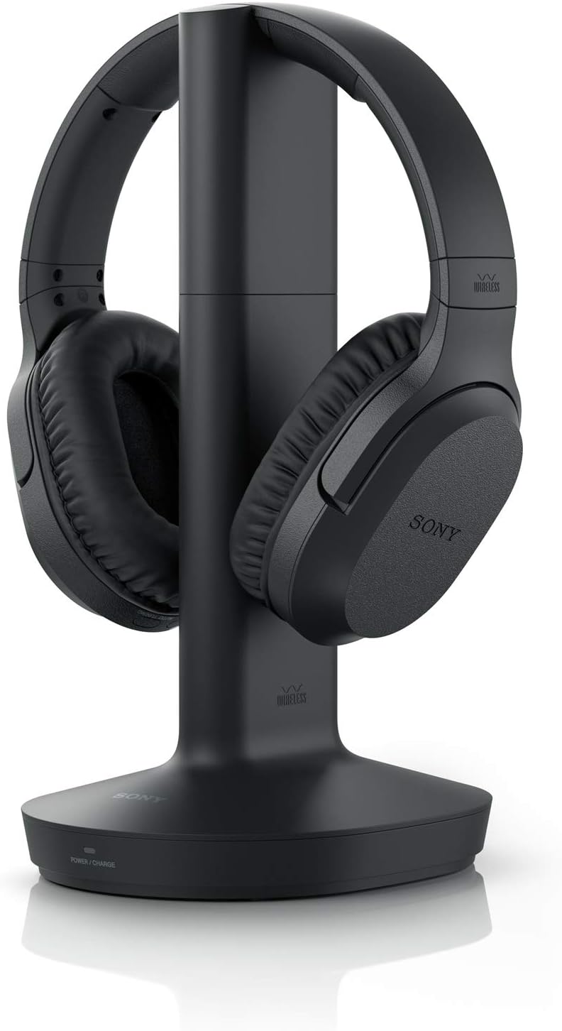 Sony RF400 Wireless Home Theater Headphones (2-Pack) w/Deco Gear Accessories Bundle