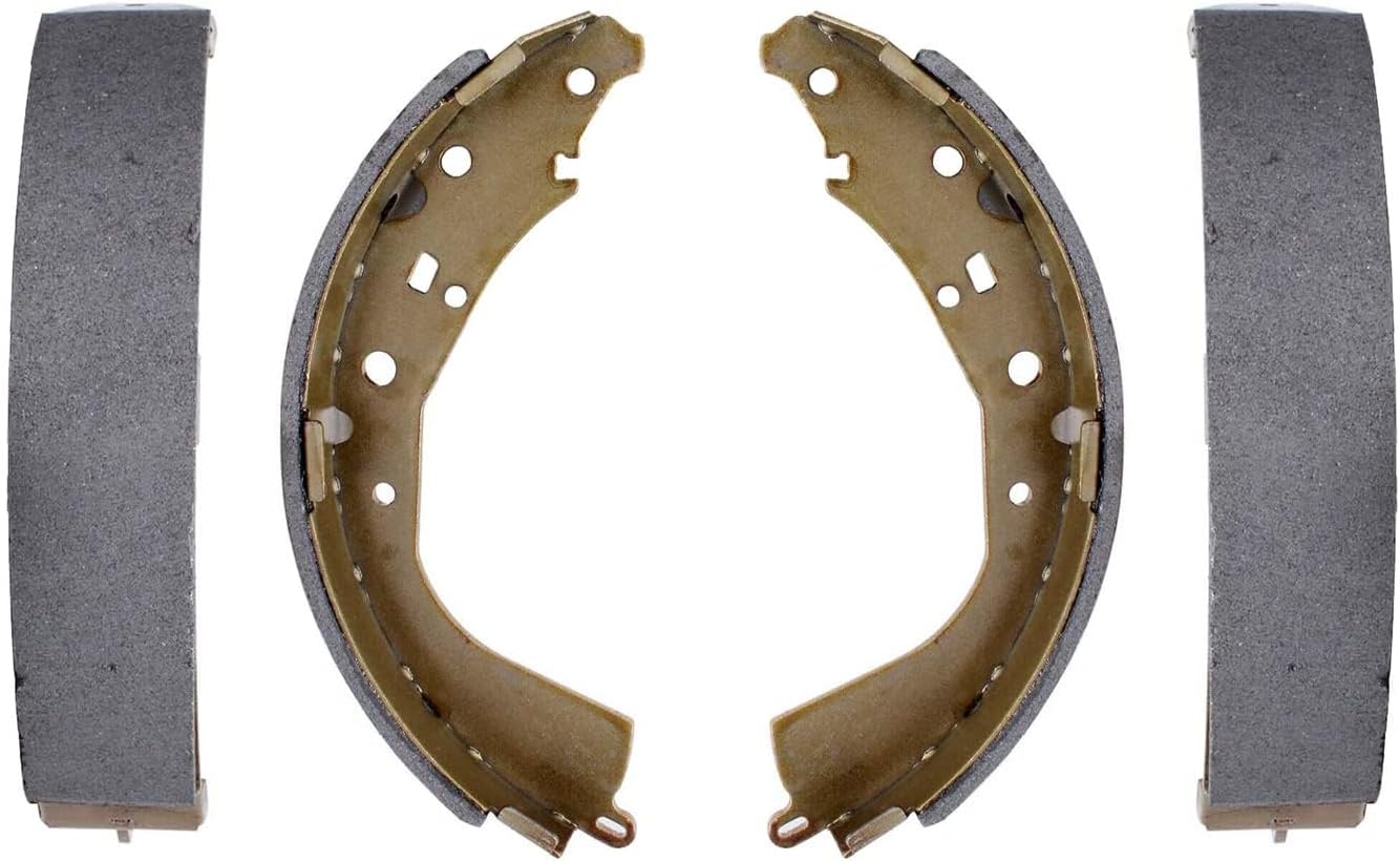 Detroit Axle - 10pc Brake Kit for 2004 Toyota Tacoma 2002 4Runner, Front Disc Brake Rotors Ceramic Brakes Pads, Rear Brakes Drums and Semi-Metallic Shoes Replacement : 11.69' Inch Rotor
