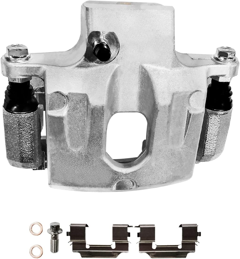 Detroit Axle - Rear Brake Kit for Chevy Trailblazer EXT SSR GMC Envoy XL XUV Buick Rainier Olds Bravada Saab 9-7X Isuzu Ascender, Disc Brake Calipers Ceramic Brake Pads Replacement