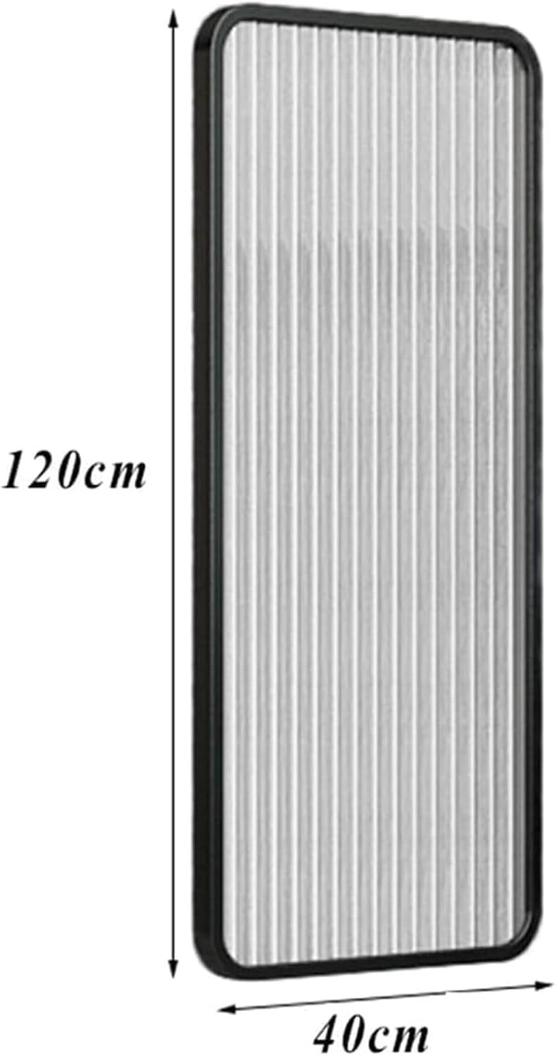 Urinal Privacy Screen Toilet Partition, Wall-Mounted Wrought Iron Tempered Glass Urinal Barrier Divider Partition for Public Space, Bathroom, Hotel-Black