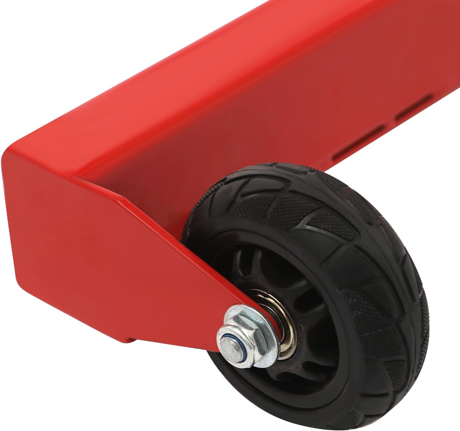 Lawn Mower Lift, 29 Inch Lawn Mower Lift Tool Adjustable Movable Lawn Mower Lift Solid Carbon Steel Lawnmower Lifting Machine for Riding Lawn Mower, Zero Turn Lawn Mowers (450lbs Regular)