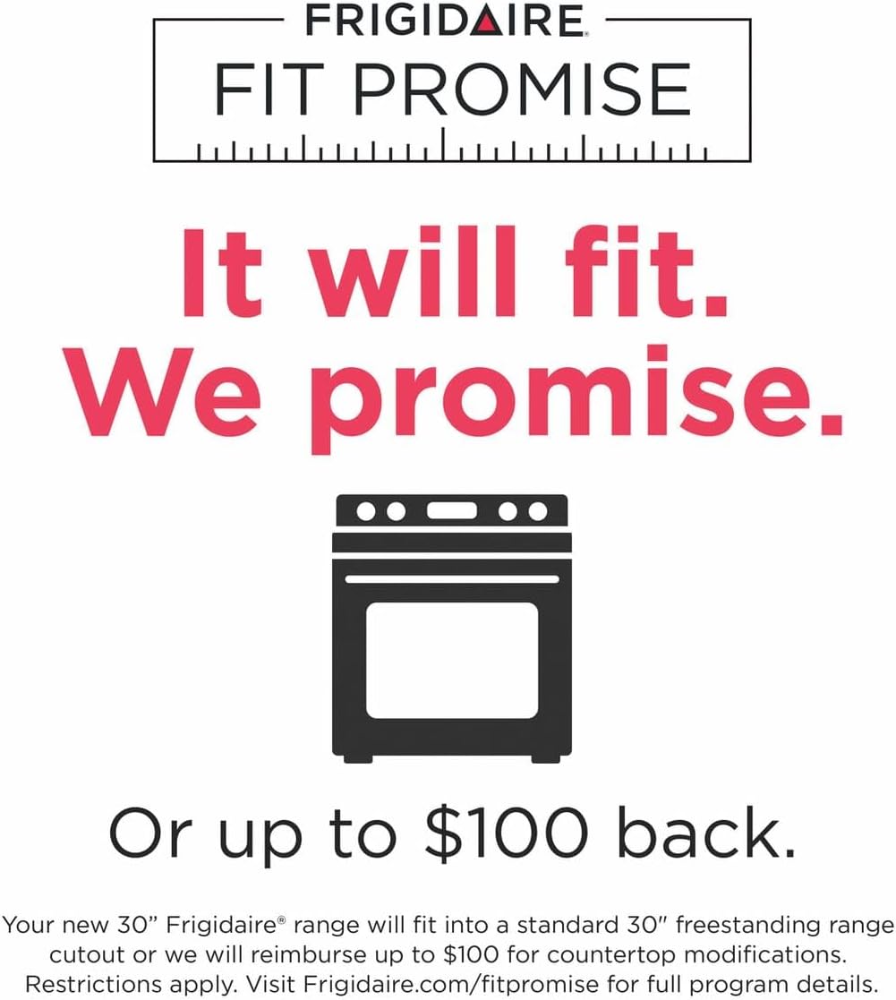 Frigidaire PCFI3080A Professional 30 Inch Wide 6.2 Cu. Ft. Free Standing Induction Range with No Preheat and Air Fry - Stainless Steel