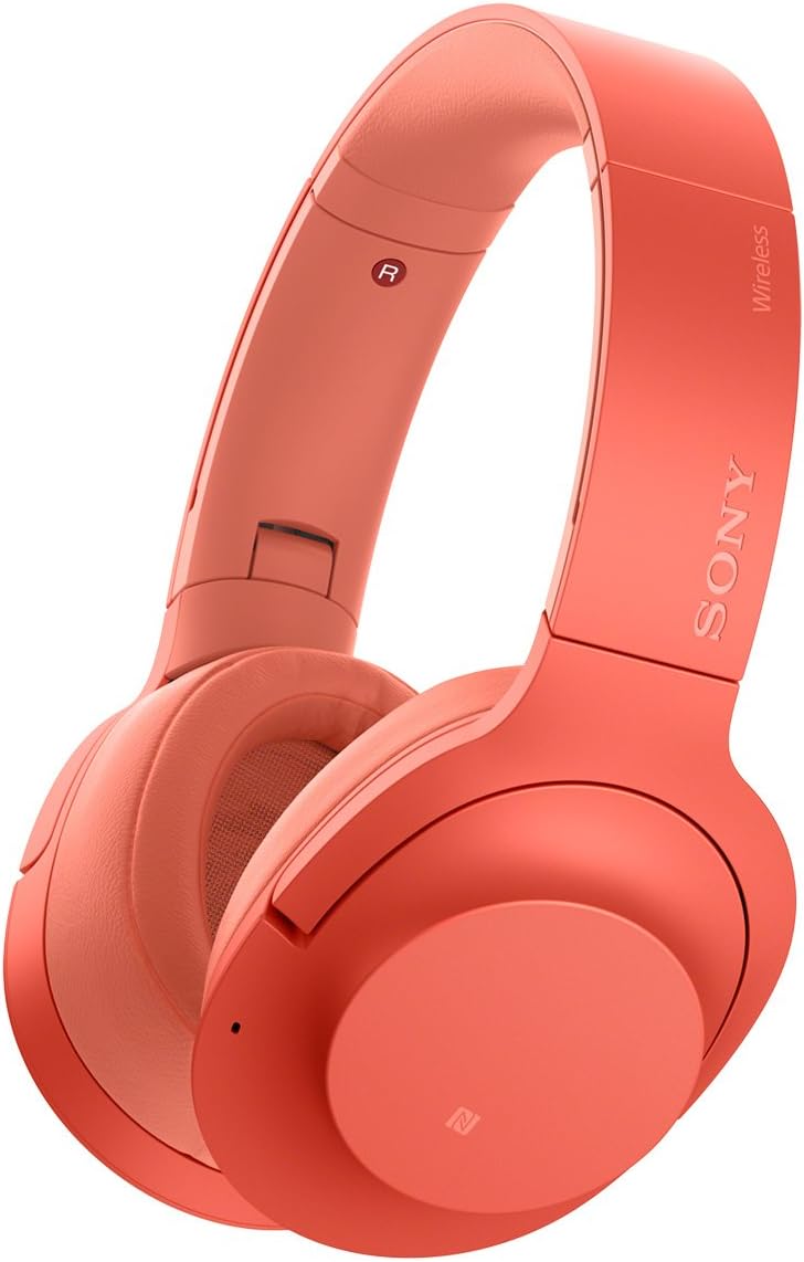 Sony - H900N Hi-Res Noise Cancelling Wireless Headphone Twilight Red (WHH900N/R)