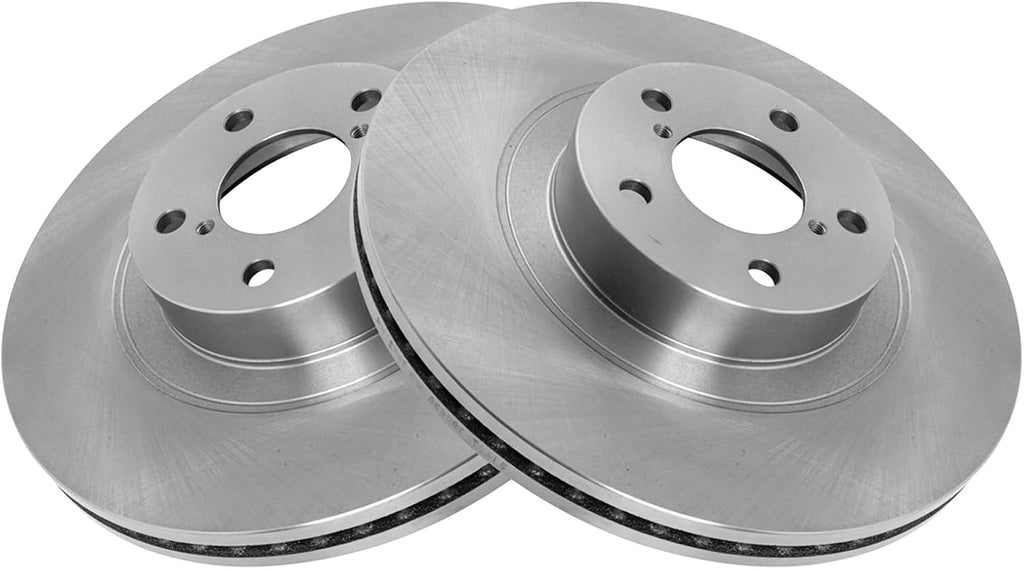 TRQ Front and Rear Brake Pad and Rotor Set Ceramic Vented Rotors Compatible with 2009-2010 Subaru Forester 2008-2010 Impreza 2010-2012 Legacy Outback