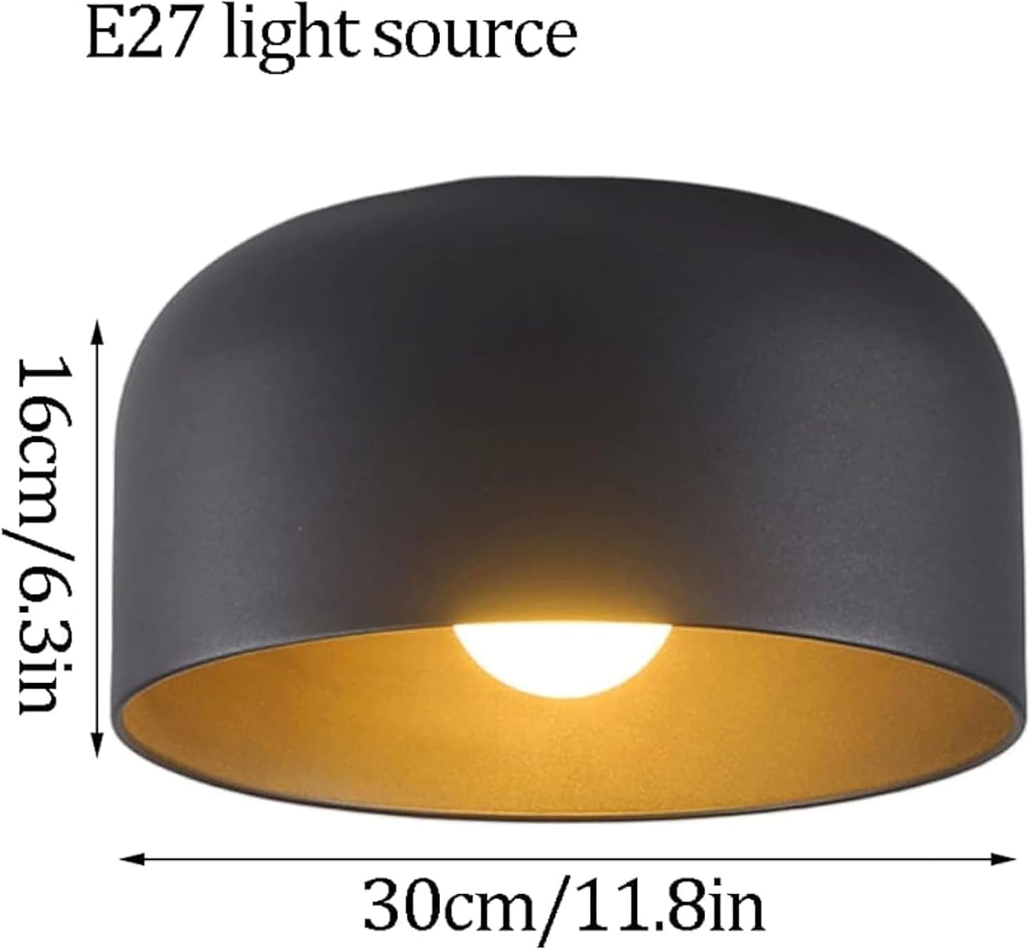 Flush Mount Round Wrought Iron Close to Ceiling Lights, Ceiling Light Fixture for Bedroom, Dining Room, Corridor, Decorative Chandelier Lamp for Modern Home Interior(White)