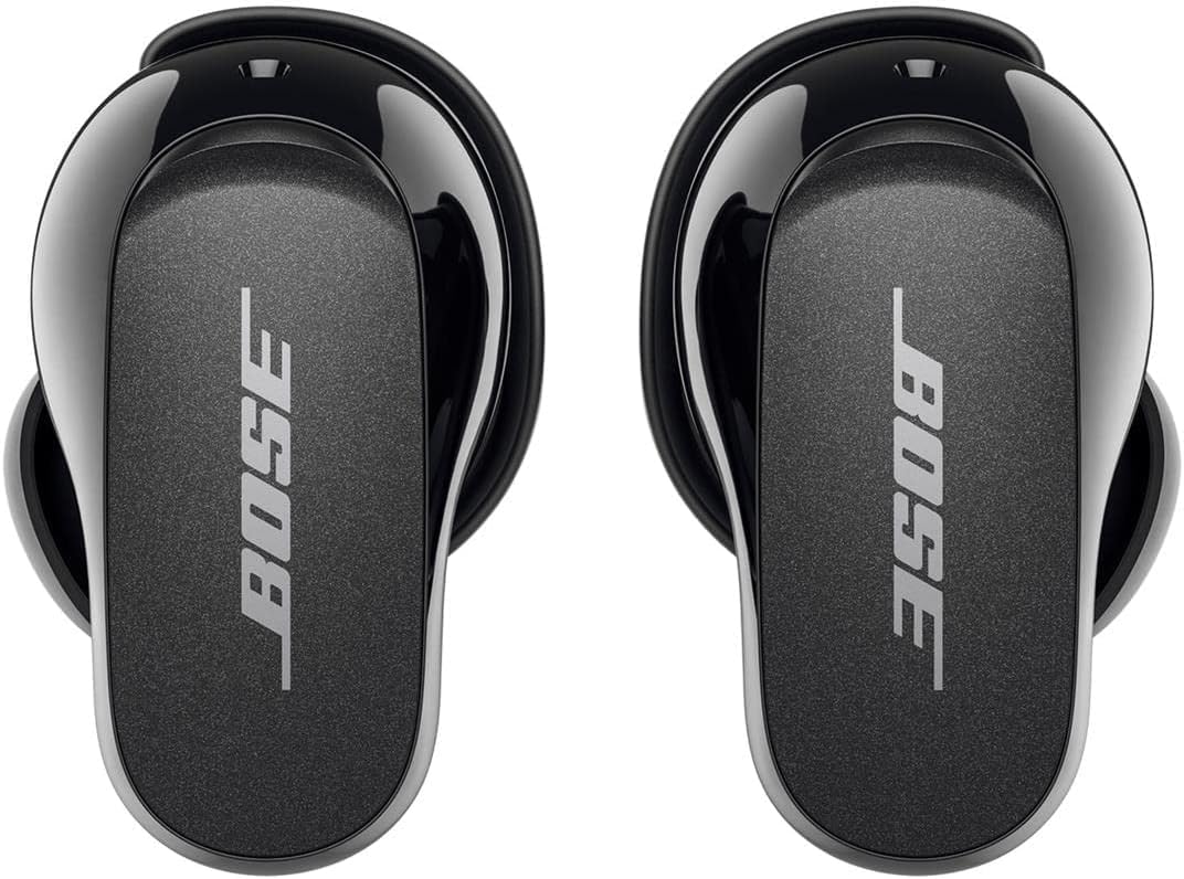 Bose QuietComfort Earbuds II, Wireless, Bluetooth, Proprietary Active Noise Cancelling Technology in-Ear Headphones with Personalized Noise Cancellation & Sound, Triple Black