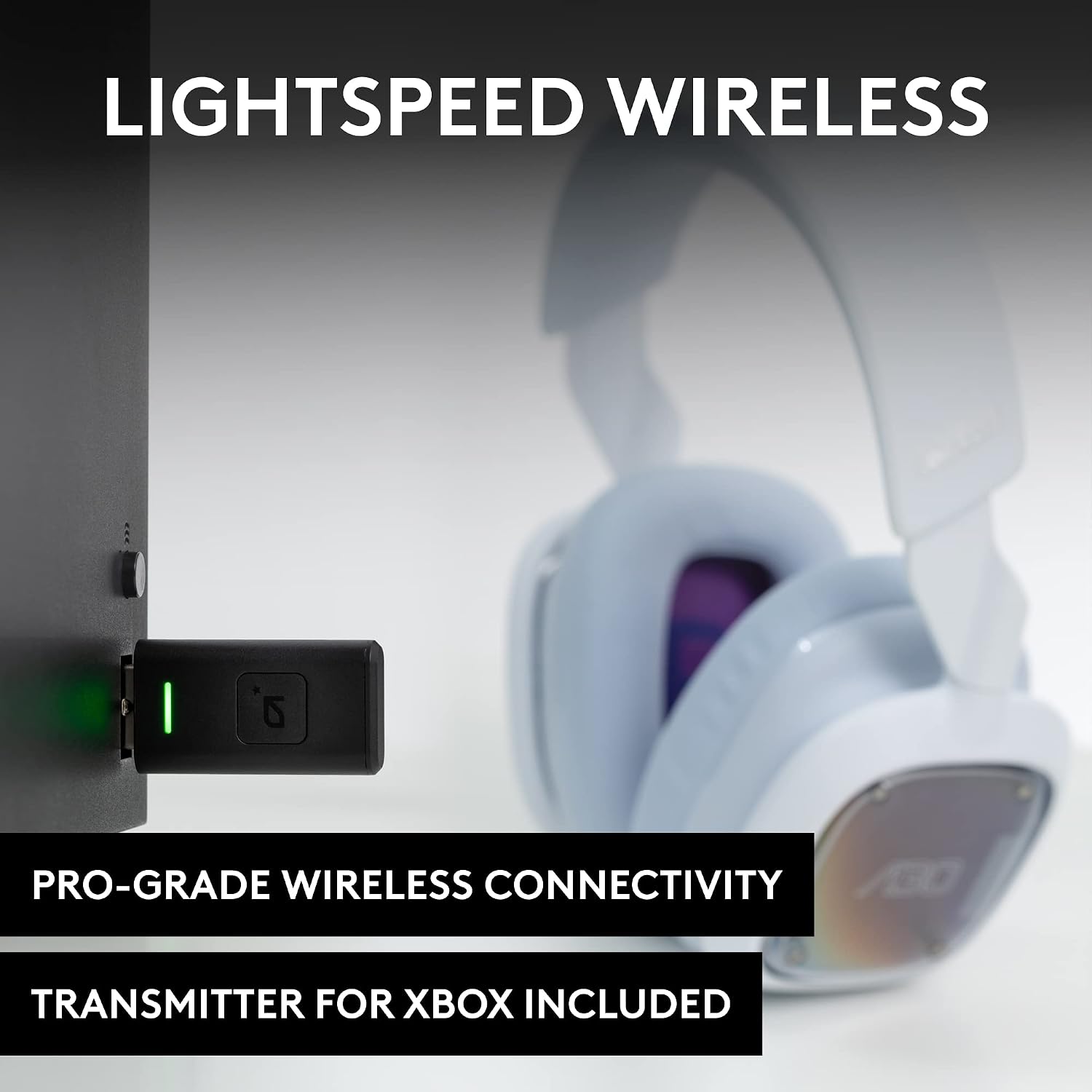 Logitech G Astro A30 LIGHTSPEED Wireless Gaming Headset - Bluetooth, Dolby Atmos/3D Audio compatible, Detachable Boom, 27hr battery, for Xbox, Nintendo Switch, PC, Android