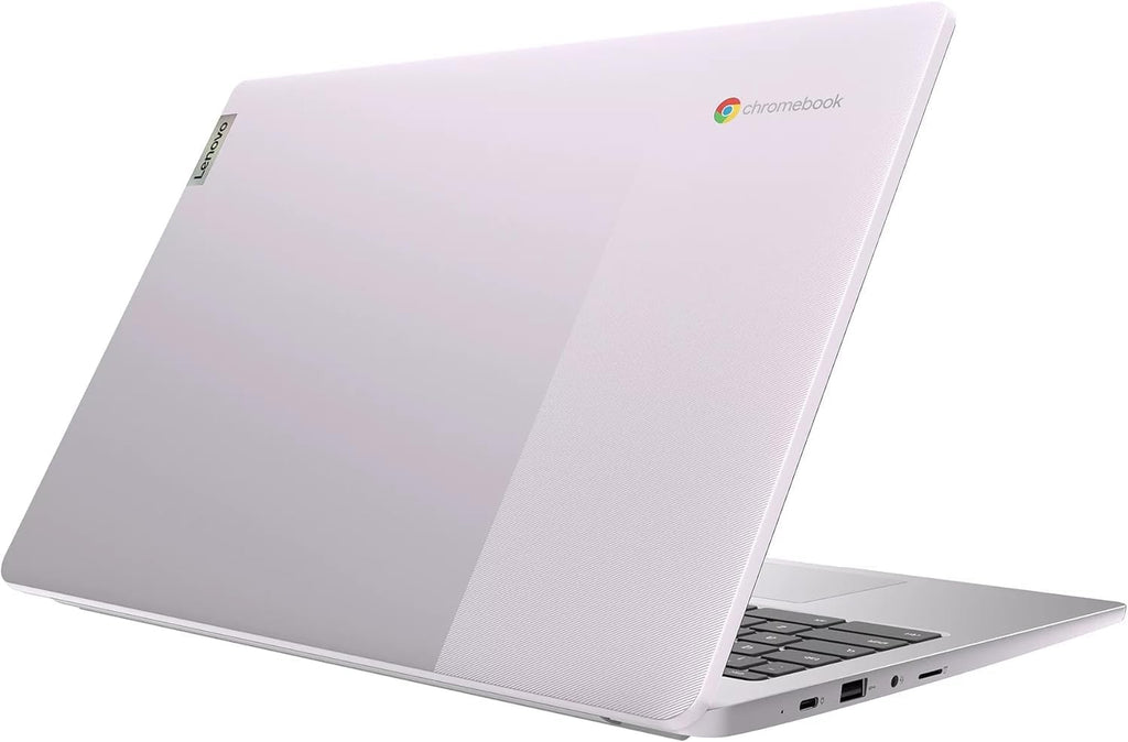 Lenovo IdeaPad 3i Chromebook 15.6' FHD Laptop, Intel Celeron N4500, 4GB Memory, 64GB eMMC + 128GB Memory Card Storage, Chrome OS, Artic Grey with Accessories