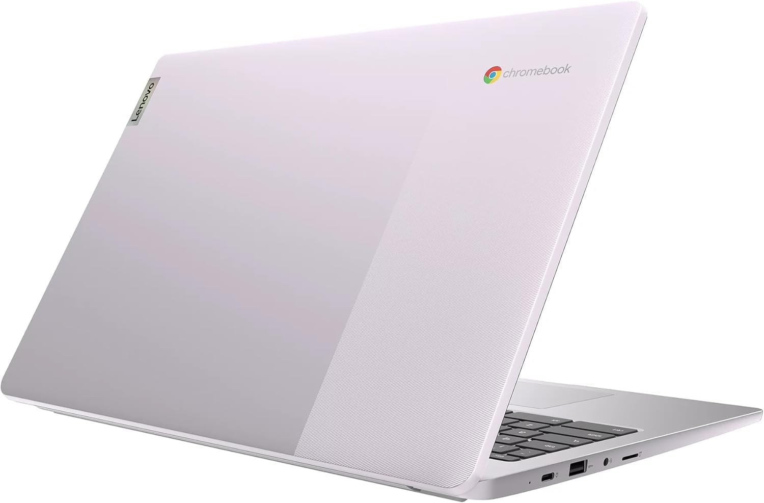 Lenovo IdeaPad 3i Chromebook 15.6' FHD Laptop, Intel Celeron N4500, 4GB Memory, 64GB eMMC + 128GB Memory Card Storage, Chrome OS, Artic Grey with Accessories