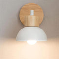 Wrought Iron Wall Sconce Modern Solid Chassis Wall Lamp Wall Mounted Lighting Fixture Wall Lamps(White)