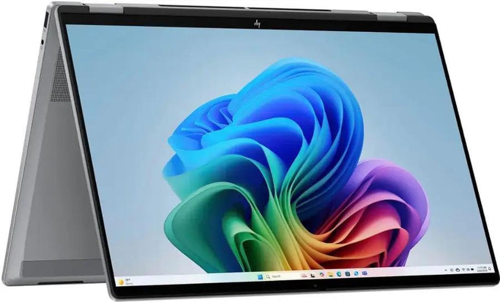 HP OmniBook X Flip 2-in-1 16' FHD+ Touch Screen Laptop |AMD Ryzen AI 5 340|AMD Radeon 840M | Copilot|Backlit|Meteor Silver| 16GB RAM DDR5 | 512GB SSD |Windows 11 Home|Bundle with Stylus Pen