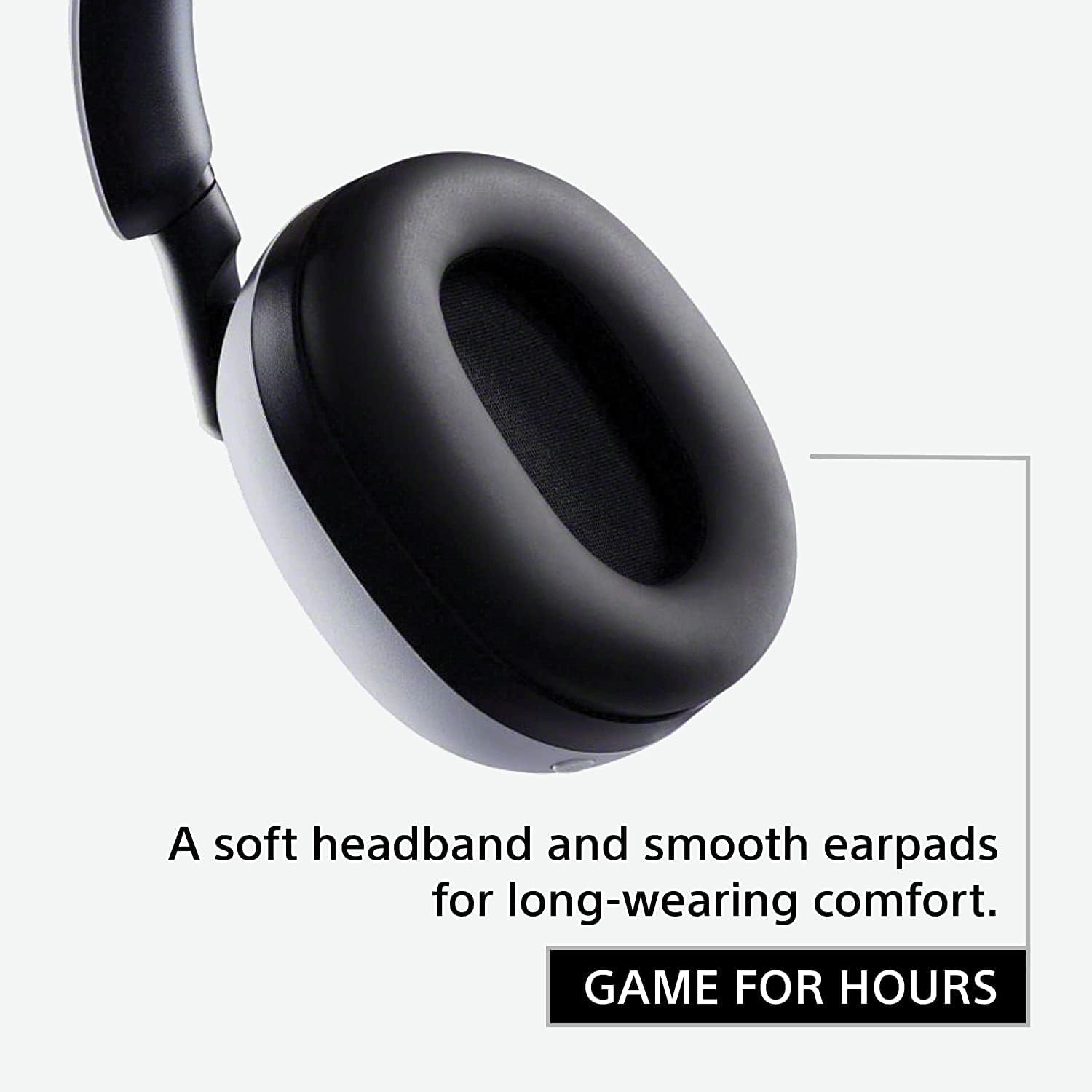Sony WHG900N/W INZONE H9 Wireless Noise Cancelling Gaming Headset, White Bundle with Deco Gear Full-Sized Headphone Case and 3FT USB Type-C Cable