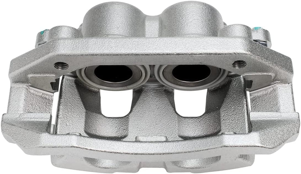 Detroit Axle - Front Brake Kit for 2009-2018 Ram 1500, 2019-2022 Ram 1500 Classic Drilled & Slotted Brake Rotors Disc Brakes Caliper w/Bracket Replacement