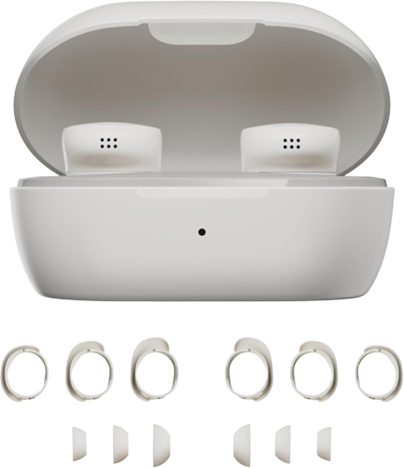 Bose QuietComfort Earbuds - True Wireless Bluetooth Earbuds with Active Noise Cancellation and Mic, USB-C Charging, IPX4 Rating, Up to 8.5 Hours of Playtime, White