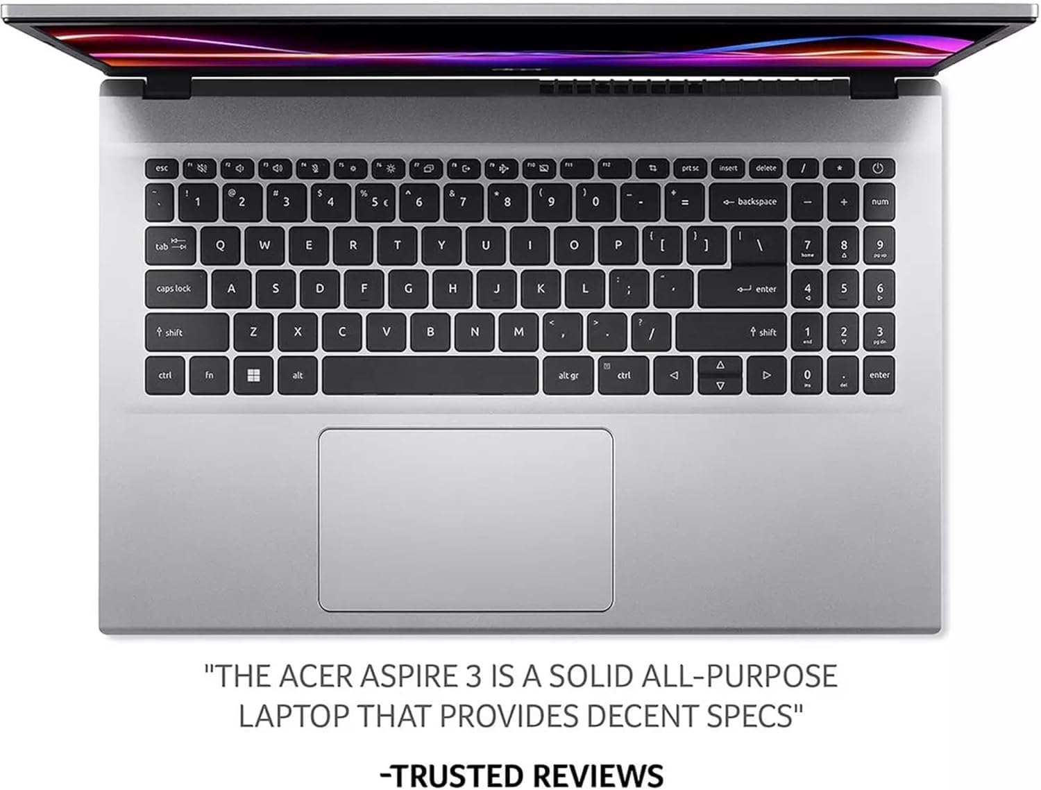 acer Aspire 3 Slim Laptop with Office 365 for The Web - Backlit Keyboard - Intel Core I3-1305U Processor - 32GB RAM - 1TB SSD - 15.6' FHD - Windows 11 no Mouse