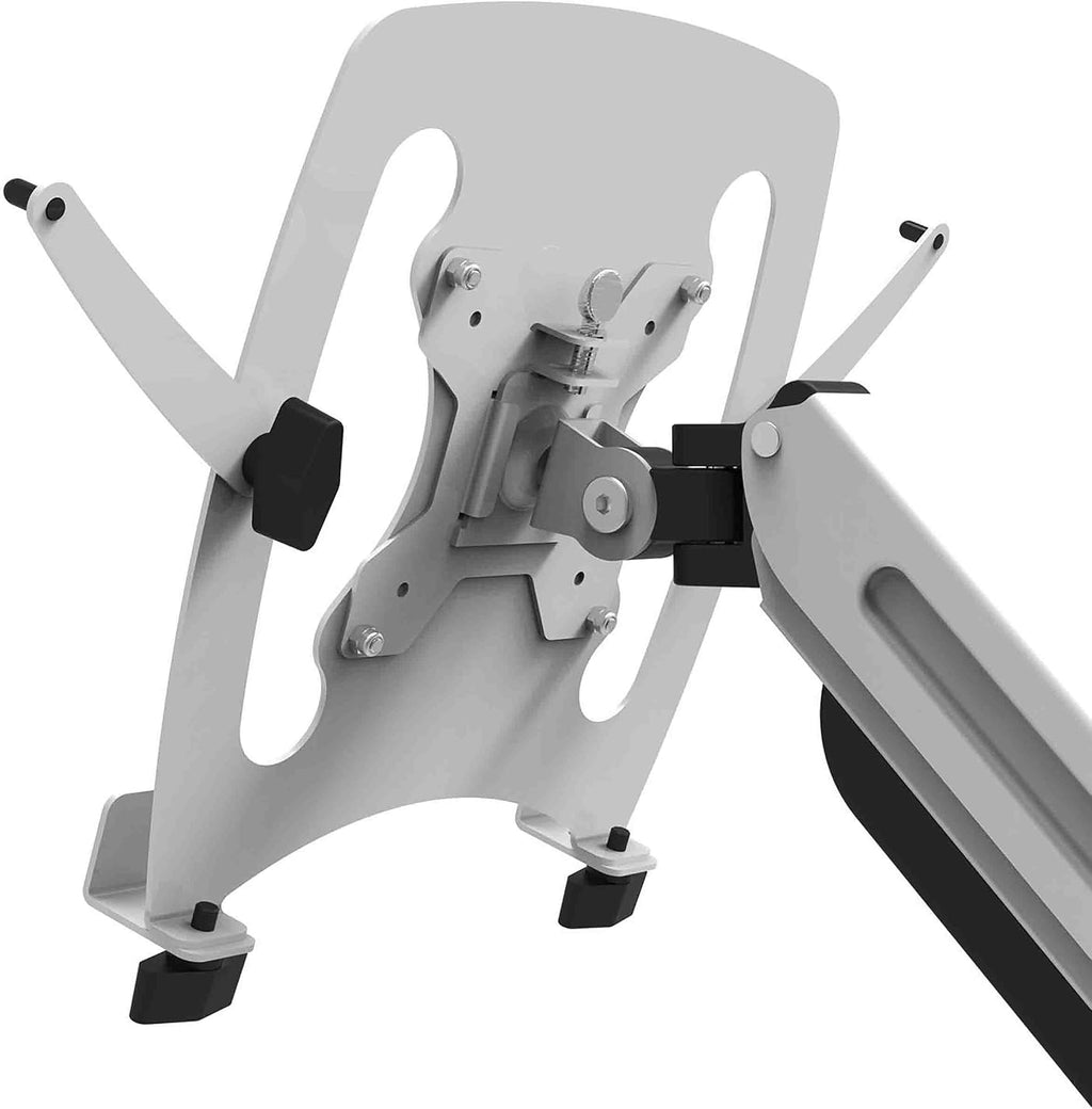 Odyssey Laptop Mount Arm Stand in White