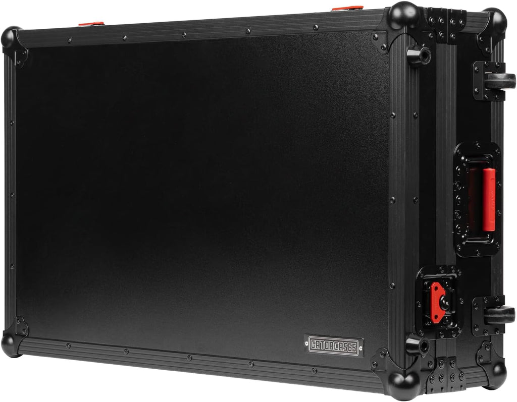 Gator Cases ONYX Series Flight Case for Denon DJ Prime 4 and Prime 4+ DJ Controller, (G-ONYX-PRIME4)