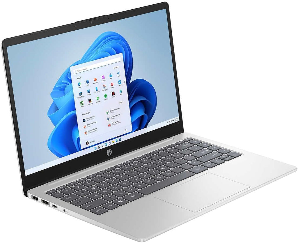 HP 14' FHD Ultra Light Student Laptop, Intel 4-Core N200 Processor, 16GB RAM, 1TB SSD +128GB UFS, 1 Year Office 365, Backlit Keyboard, Wi-Fi 6, Webcam, HDMI, Type-C, Windows 11, w/BWE Accessories