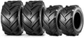 MaxAuto Ag Tractor Tires 16x6.50-8 & 23x10.50-12 Lawn Mower Agriculture Farm Tire, Super Lug 6-Ply Tubeless Tire,16x6.5-8 Front & 23x10.5-12 Rear Garden Golf Riding Turf Tires, 4 Pack in 2 Packages