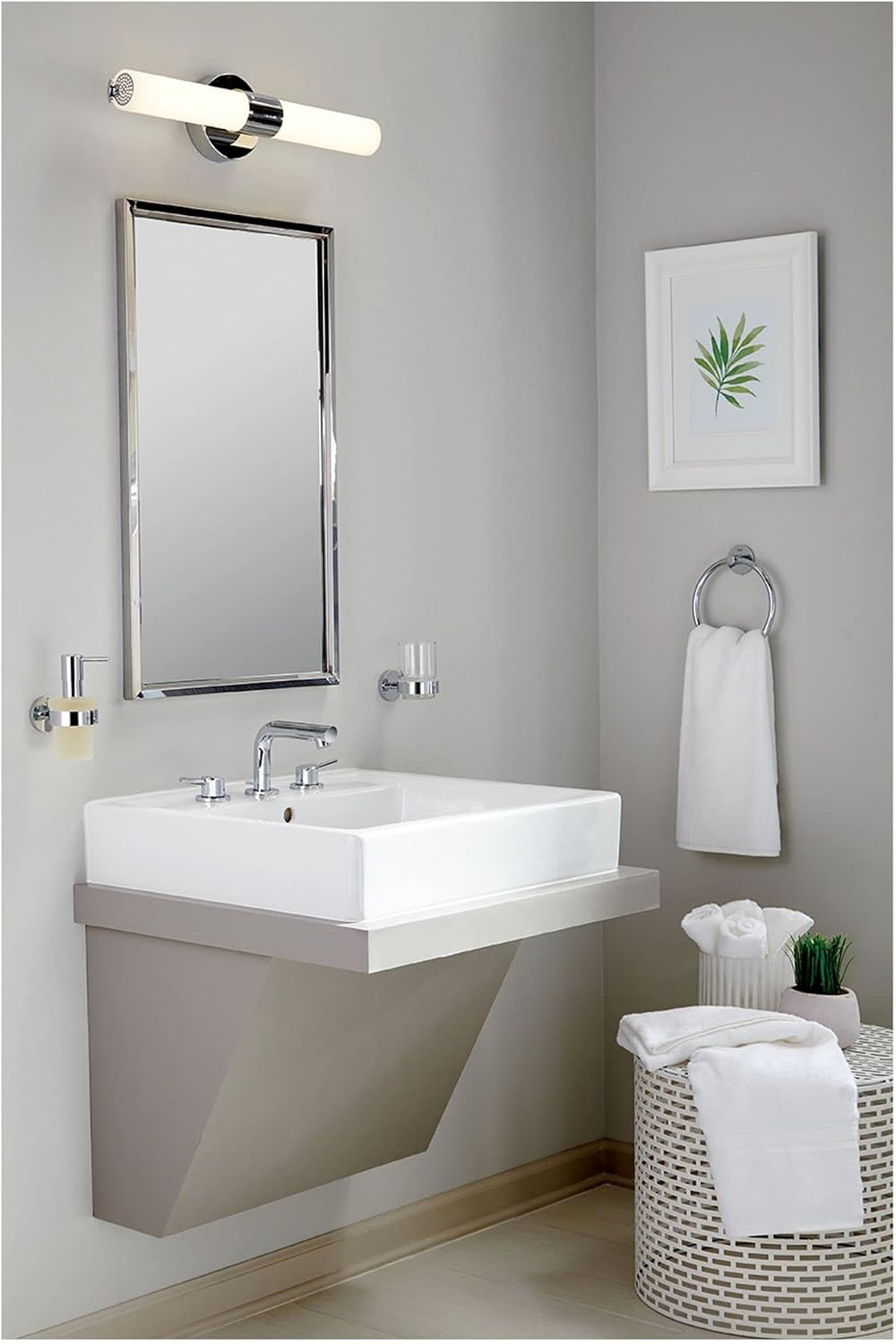 GROHE 205722431 Concetto 8' Widespread 2-Handle S-Size Bathroom Faucet, 1.2 GPM, Matte Black
