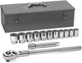 GEARWRENCH 13 Pc. 3/4' Drive 12 Pt. Standard Mechanics Tool Set, SAE - 80879