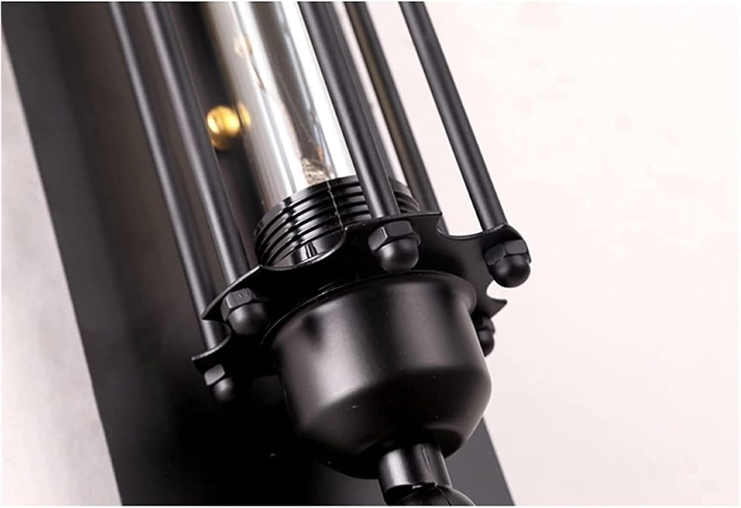 ANALYST Wall Lamp Vintage Black Flute Wall Light Retro Industrial Metal Wrought Iron Retro Bar Restaurant Wall Sconce Wall Mount Sconce Lighting Fixture,Modern Wall Sconces