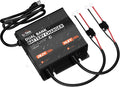 LiTime 2-Bank 12V 24V 10A Lithium Battery Charger, IP65 Waterproof AC DC Smart Charger for 12.8V/25.6V LiFePO4 Battery, with Adjustable Voltage & LED Indicator for Marine, Boat, and Trolling Motor