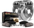 PowerStop Front Brake & Caliper Kit for Chevrolet HHR 2008-11 - Ceramic Brake Pads + Calipers + Disc Rotors Replacement, KCOE1448