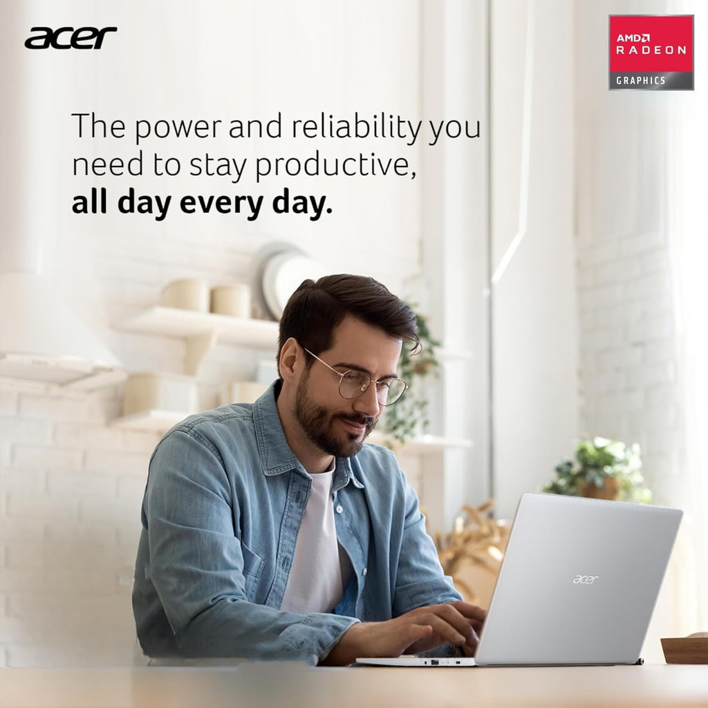 acer Aspire 3 Slim Laptop with Office 365 for The Web - Backlit Keyboard - Intel Core I3-1305U Processor - 32GB RAM - 1TB SSD - 15.6' FHD - Windows 11 no Mouse