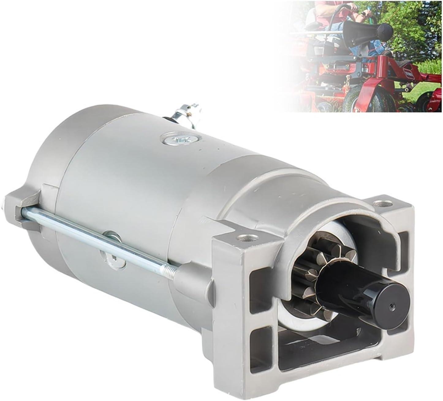 Starter Motor Compatible With Toro 74452 74465 74466 74467 74491 Exmark Lawn Mowers 136-7880 133-1564 127-9209 410-22096 Engine Parts