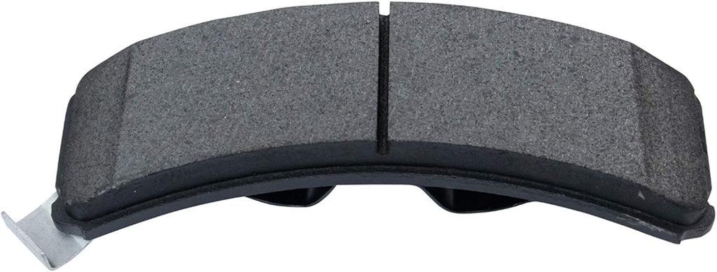 TRQ Brake Pad & Rotor,Shoe & Drum Kit Performance Semi-Metallic Premium G-Coated Front & Rear Compatible with 1995-1999 Chevrolet C1500 1992-1999 C1500 Suburban 1996-2002 Express 1500 GMC Savana 1500