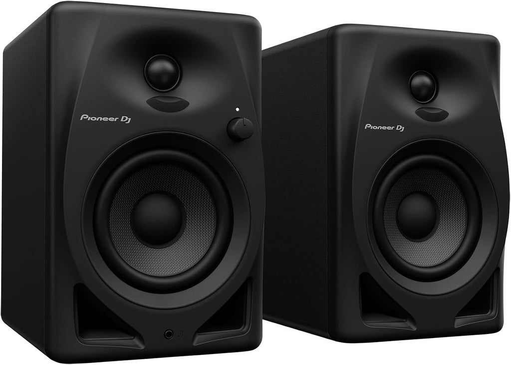 Pioneer DM-40D 4-inch Black Desktop Monitor Bundle with Headphones, Laptop Stand, and Austin Bazaar Polishing Cloth