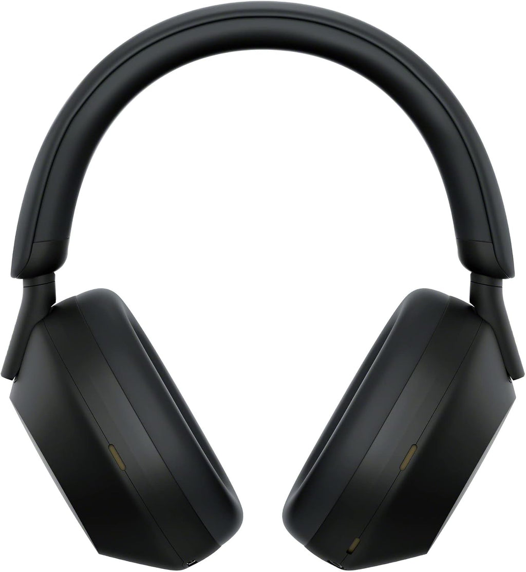 Sony WH-1000XM5 Wireless Noise Canceling Over-Ear Headphones (Black) Bundle with Bluetooth Audio Transmitter (2 Items)