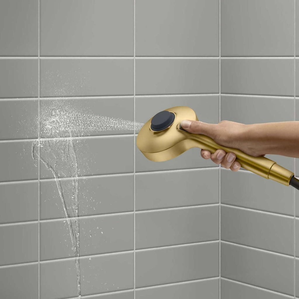 Kohler Prone 3-in-1 Multifunction Shower Head with PowerSweep (Gold)