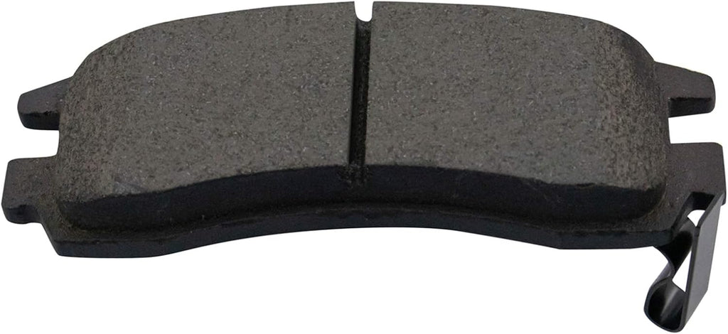 TRQ Front and Rear Brake Pad and Rotor Set Ceramic Compatible with 1991-1992 Saturn SC 1993-1998 SC1 SC2 1991-1998 SL SL1 SL2 SW1 SW2