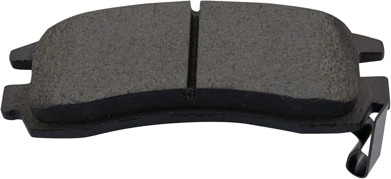 TRQ Front and Rear Brake Pad and Rotor Set Ceramic Compatible with 1991-1992 Saturn SC 1993-1998 SC1 SC2 1991-1998 SL SL1 SL2 SW1 SW2