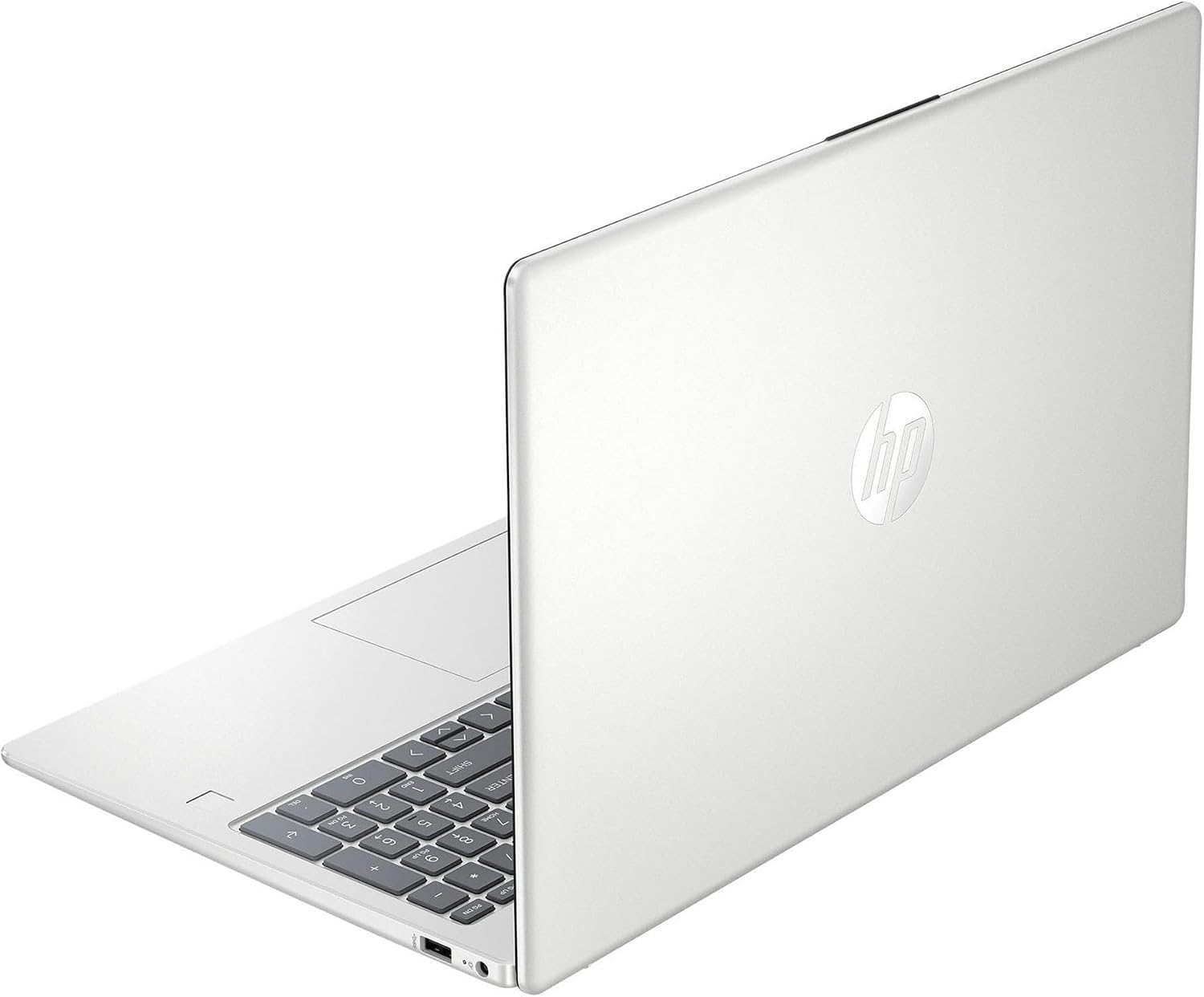 HP 15-fd000 Personal Laptop, 2025, 15.6' 1920x1080 Touch IPS, Intel-10 Core i7-1355U, Intel Iris Xe Graphics, 32GB DDR4, 1TB SSD, Win10 Pro, Wi-Fi 6, BT 5.3, 720p HD Camera, Natural Silver