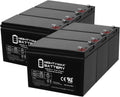 Mighty Max Battery ML7-12 - 12 Volt 7.2 AH SLA Battery - Pack of 6