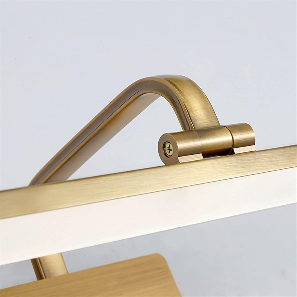 Waterproof Wrought Iron Vanity Mirror Light Fixture Wall Sconce Compatible with Bathroom Dressing Table Hallway Light Bedside Decor Wall Lamp