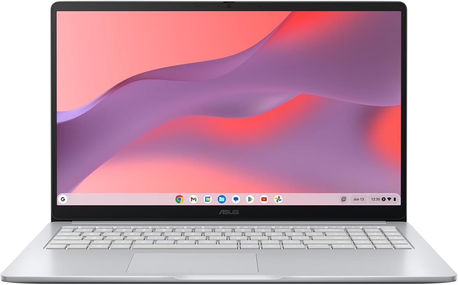 ASUS CX15 15.6 inch FHD IPS Chromebook Laptop Intel Celeron N4500 4GB RAM 128GB eMMC Pure Gray