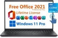 Dell Inspiron 15 15.6' FHD Touchscreen Business Laptop,Intel 10-Core i5-1334U,16G,512GB SSD,with Lifetime Microsoft Office Intel UHD Graphics, Win 11 Pro Black